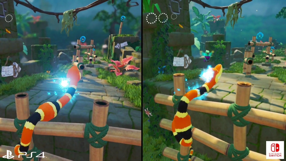 Snake Pass, Aplicações de download da Nintendo Switch