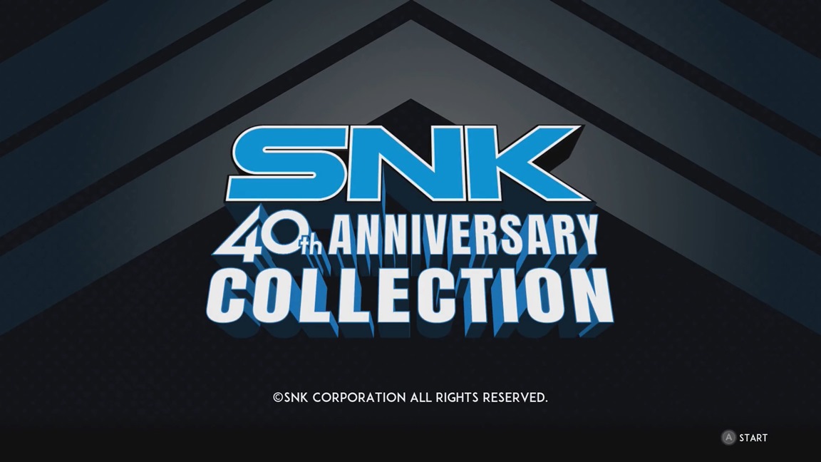 snk 40th anniversary collection game list