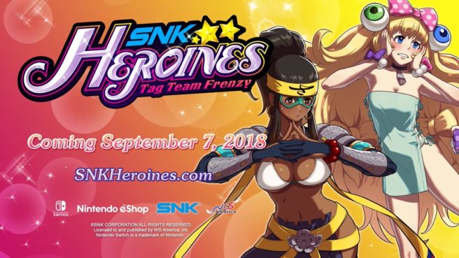 SNK Heroines: Tag Team Frenzy - Sylvie and Zarina