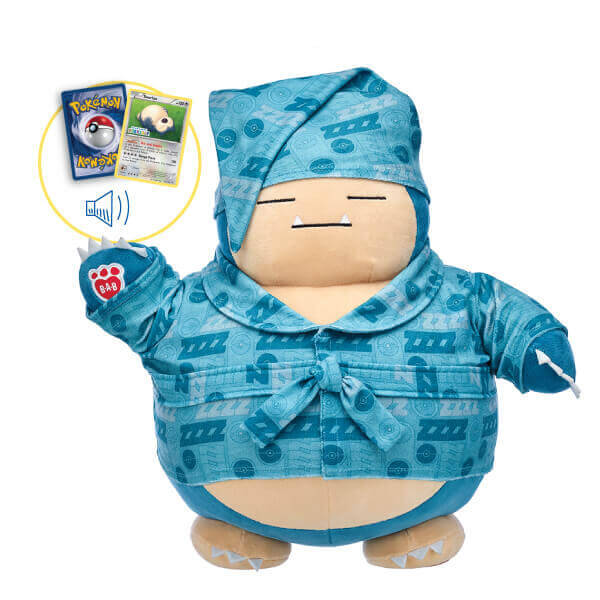 build a bear snorlax card