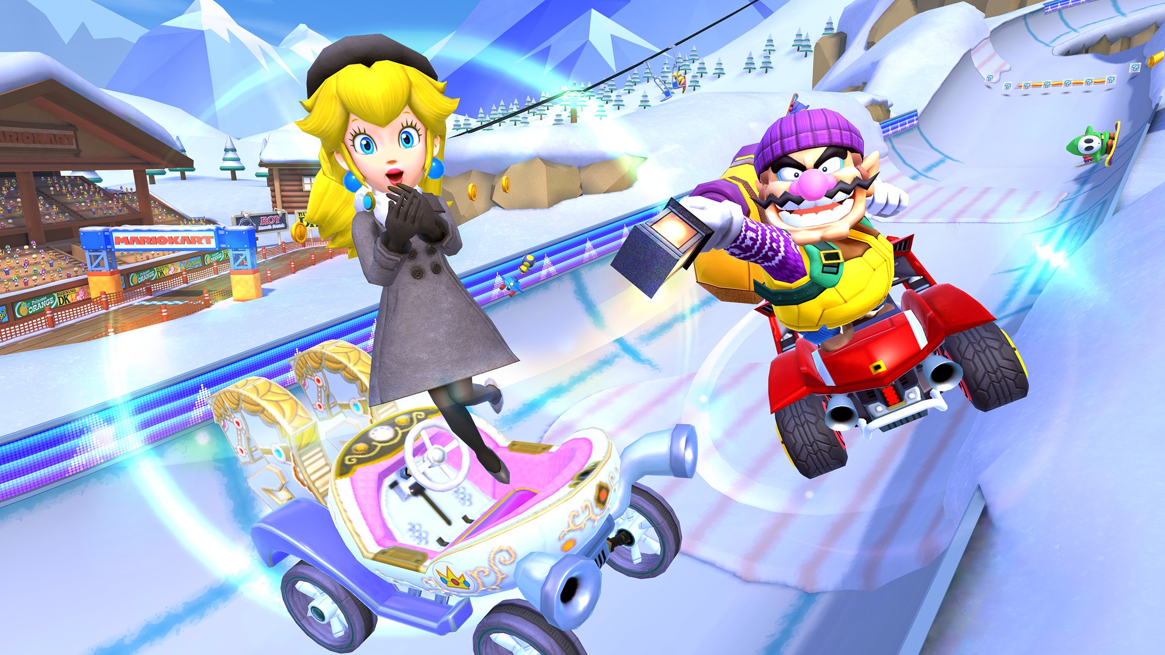 Mario Kart Tour - Snow Tour announced.