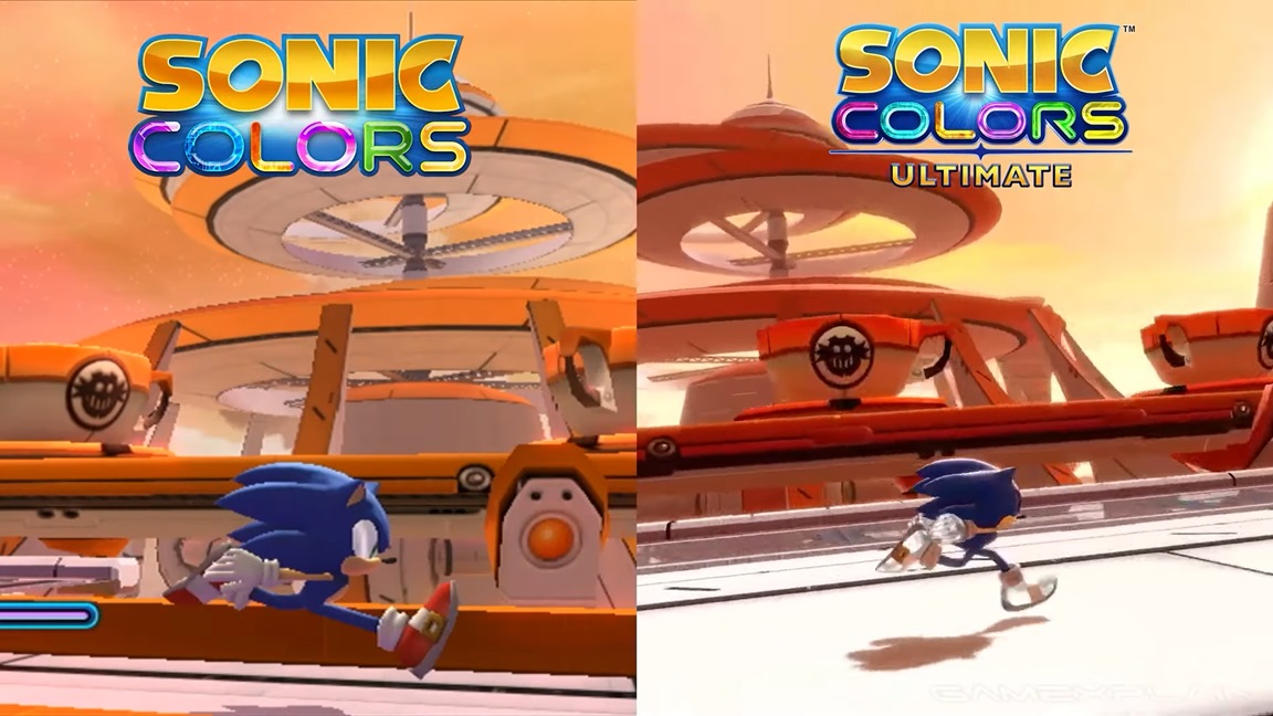 Mecánicamente Viva Distinción Video: Sonic Colors Wii vs. Sonic Colors: Ultimate comparison