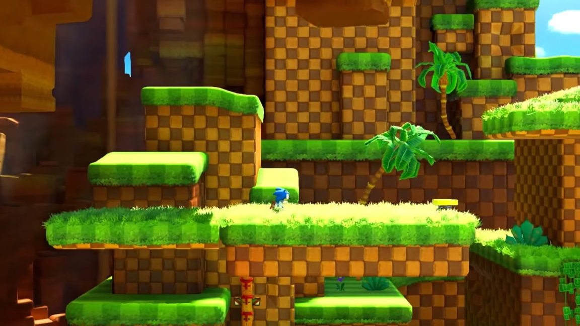 Novo gameplay de Sonic Forces clássica mostra fase Green Hill Zone