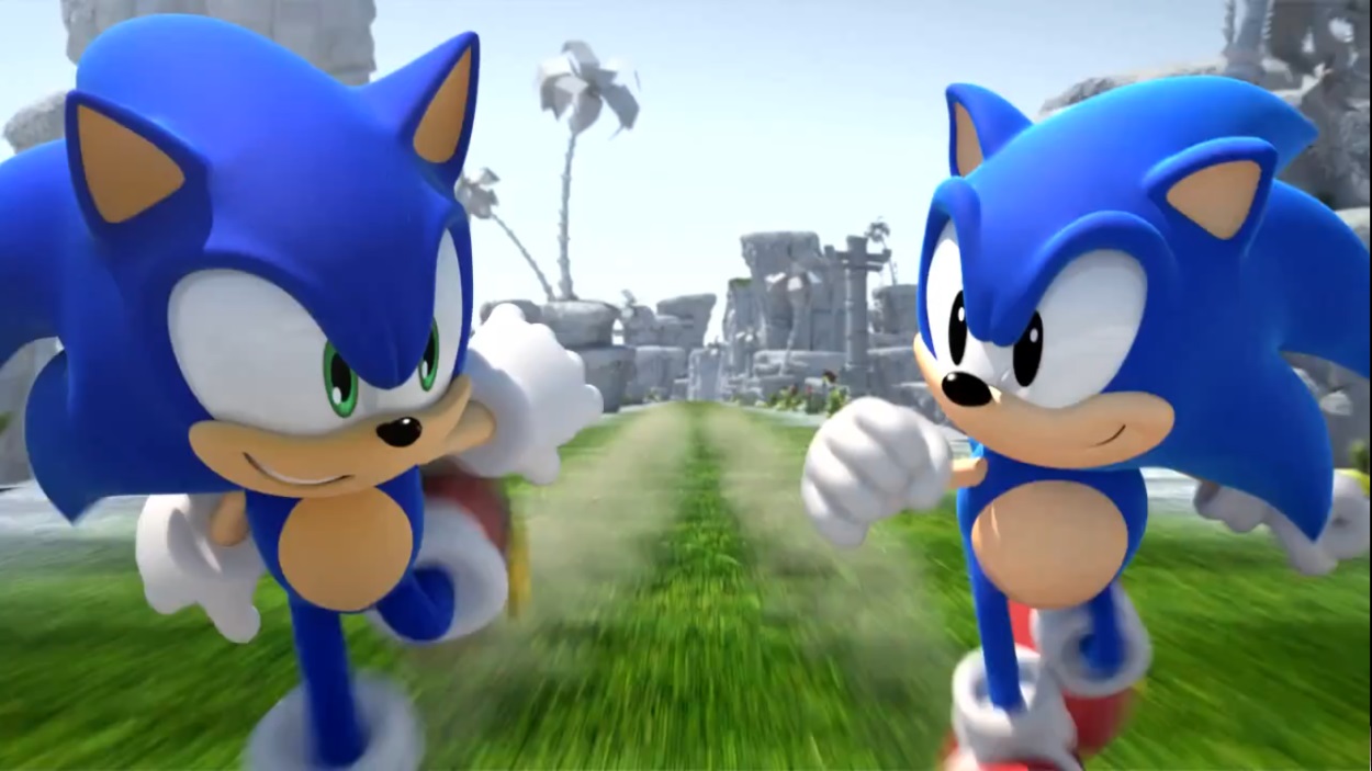 sonic generations 3d model