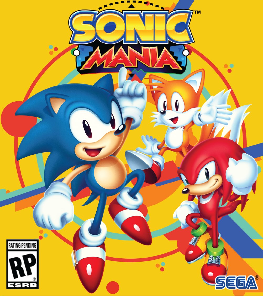 sonic mania art