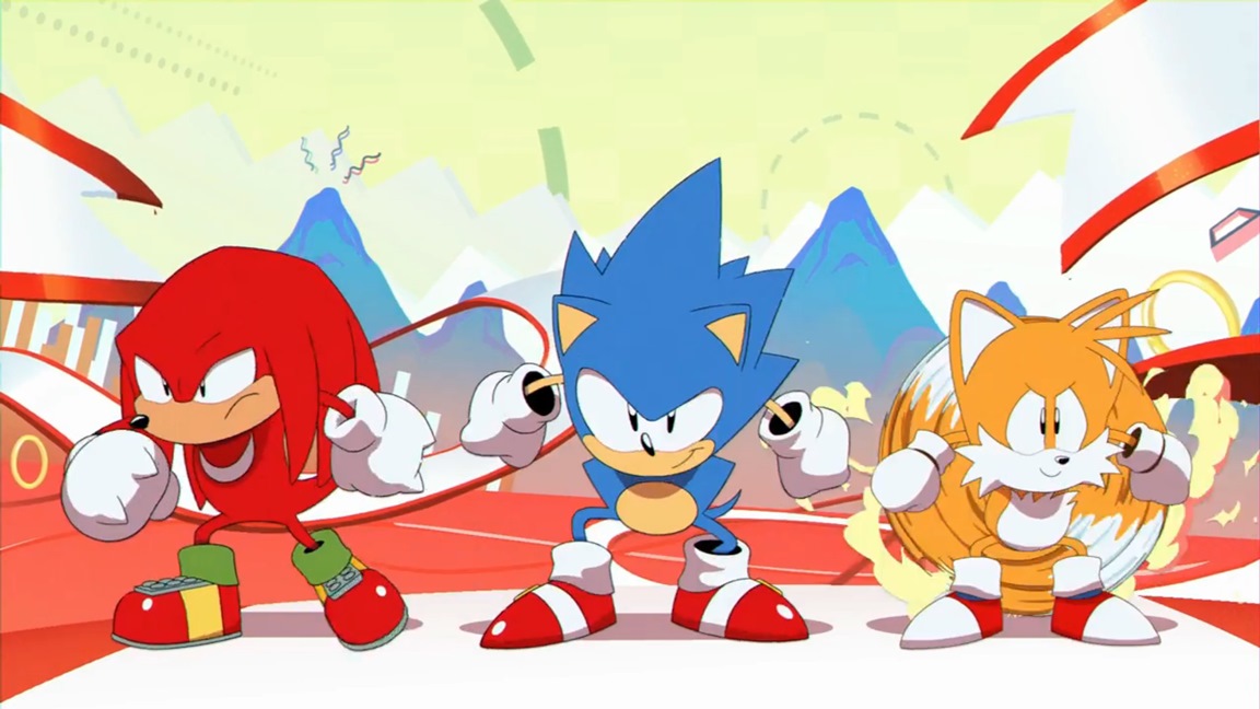 Sonic Mania stage intro