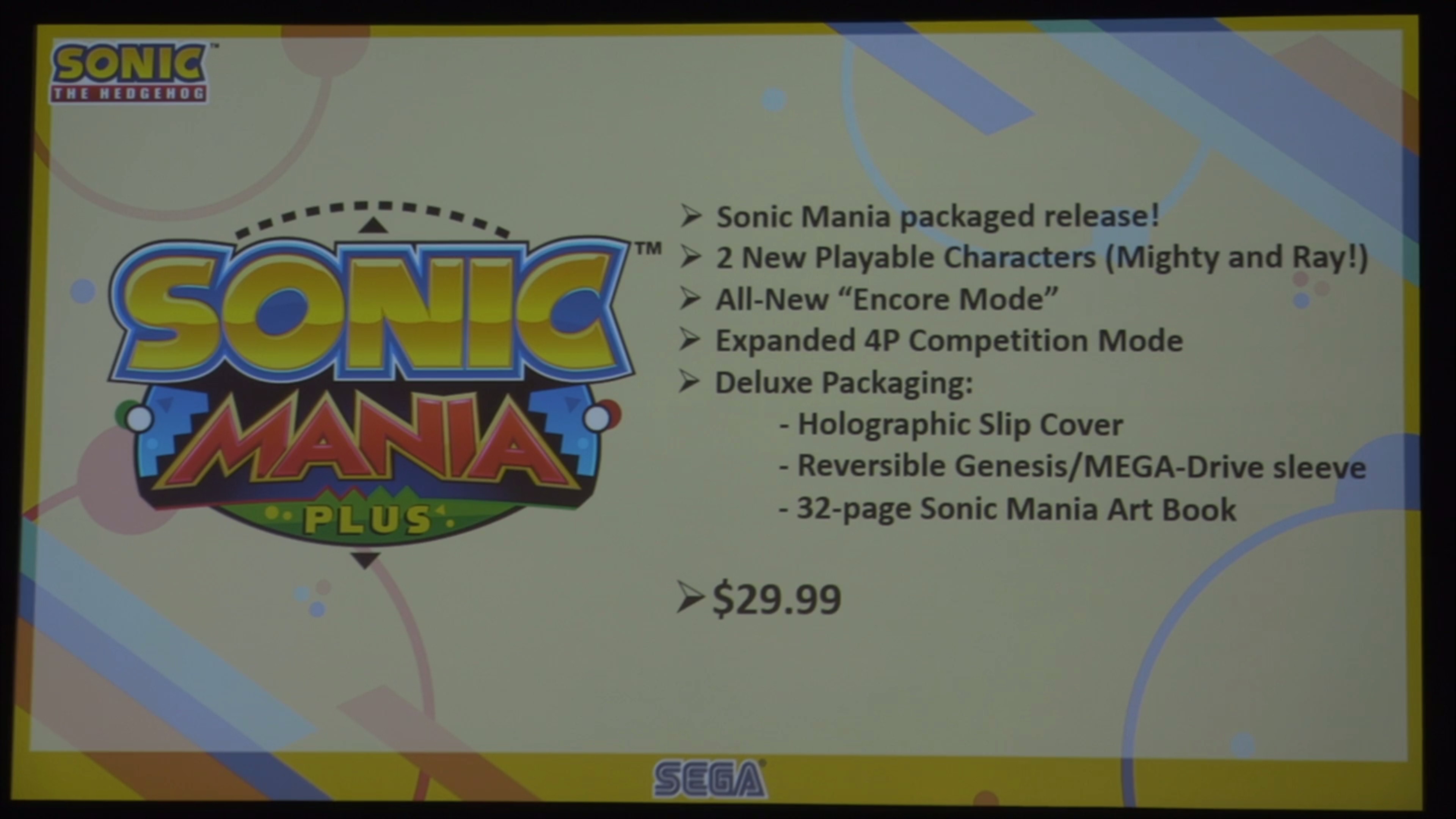 Sonic Mania Plus coming this summer with new characters, physical release -  Polygon