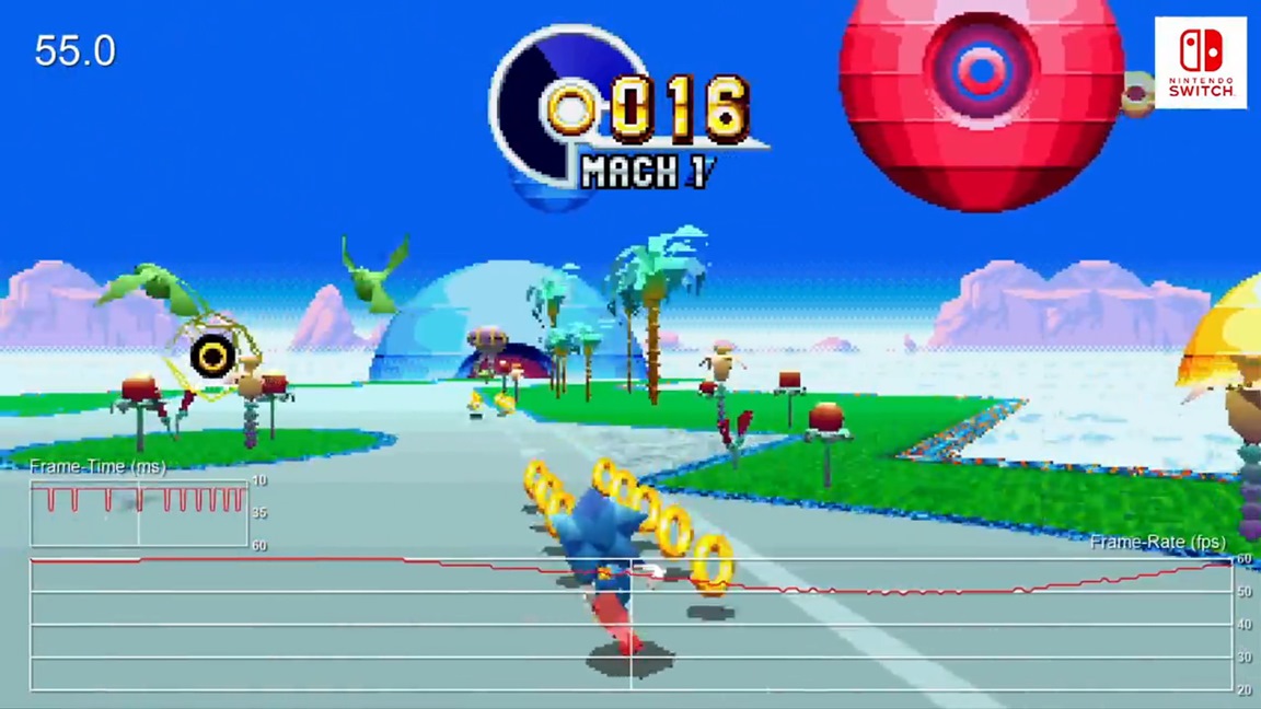 6 Minutes of Sonic Mania Gameplay on Nintendo Switch - E3 2017