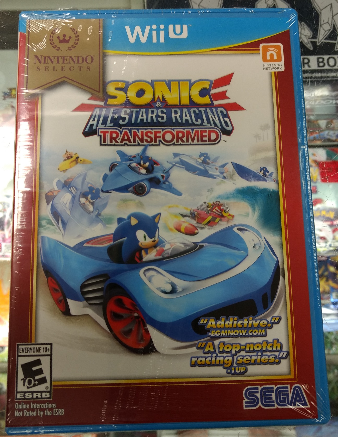 sonic party wii u