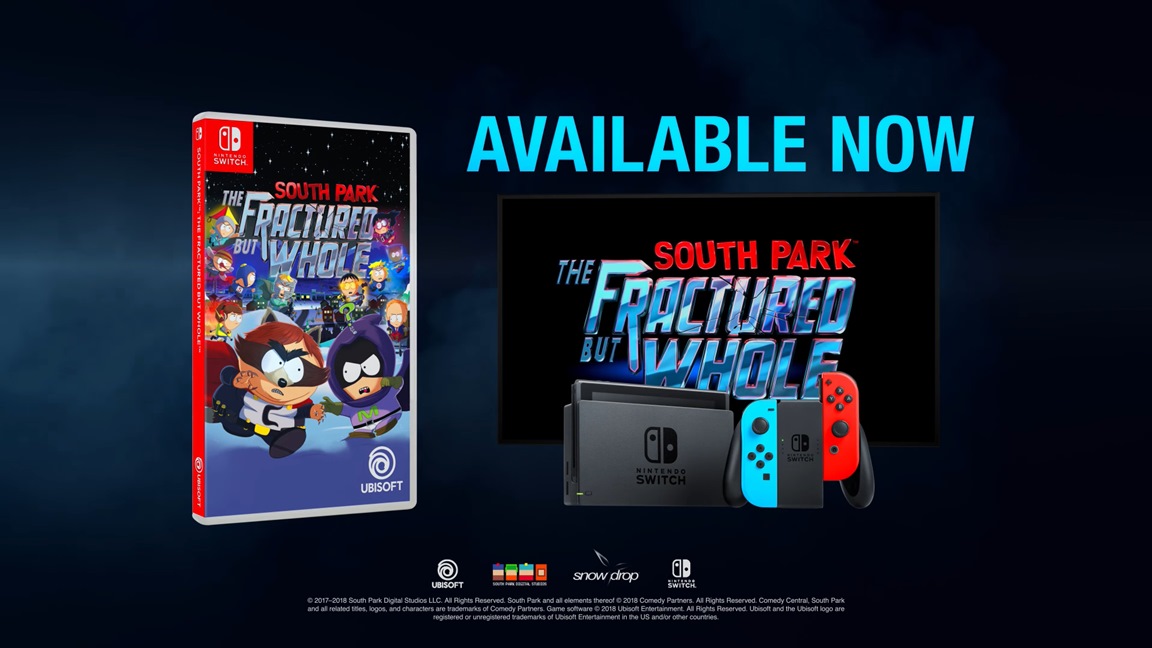 South Park: The Fractured Whole Switch launch trailer