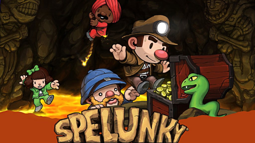 Spelunky 1 and Spelunky 2 Switch gameplay