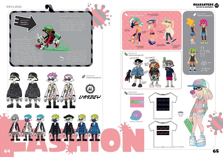 Splatoon 2 Brand Chart