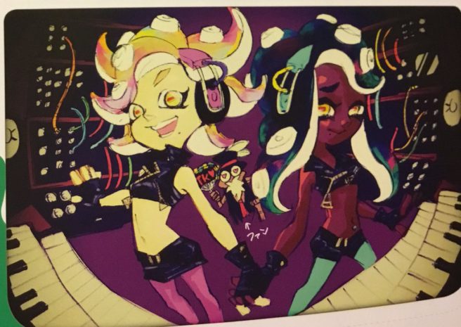 Photos from the new Splatoon 2 art book - Nintendo Everything