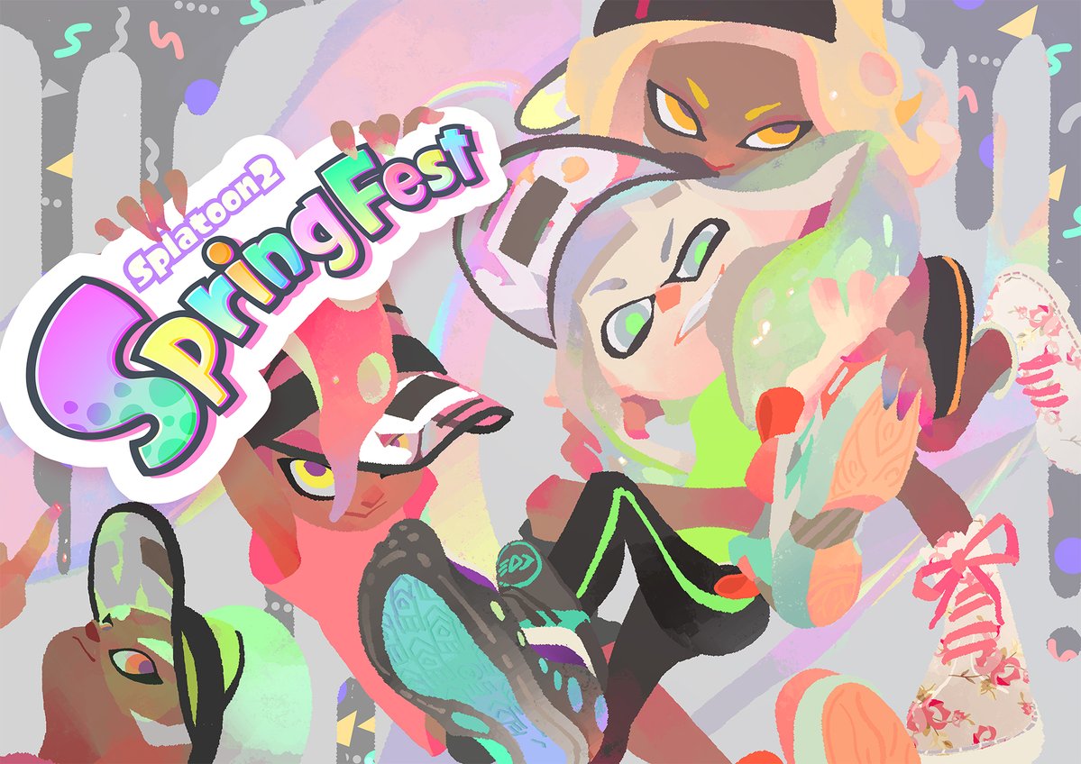 Splatoon 2 Spring Fest Art Nintendo Everything