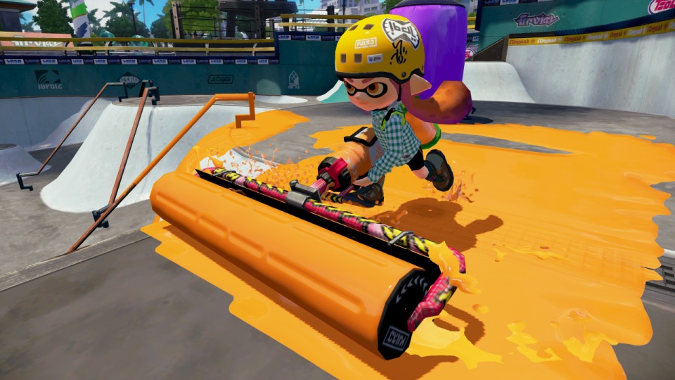 Splatoon - Carbon Roller Deco weapon out now - Nintendo 