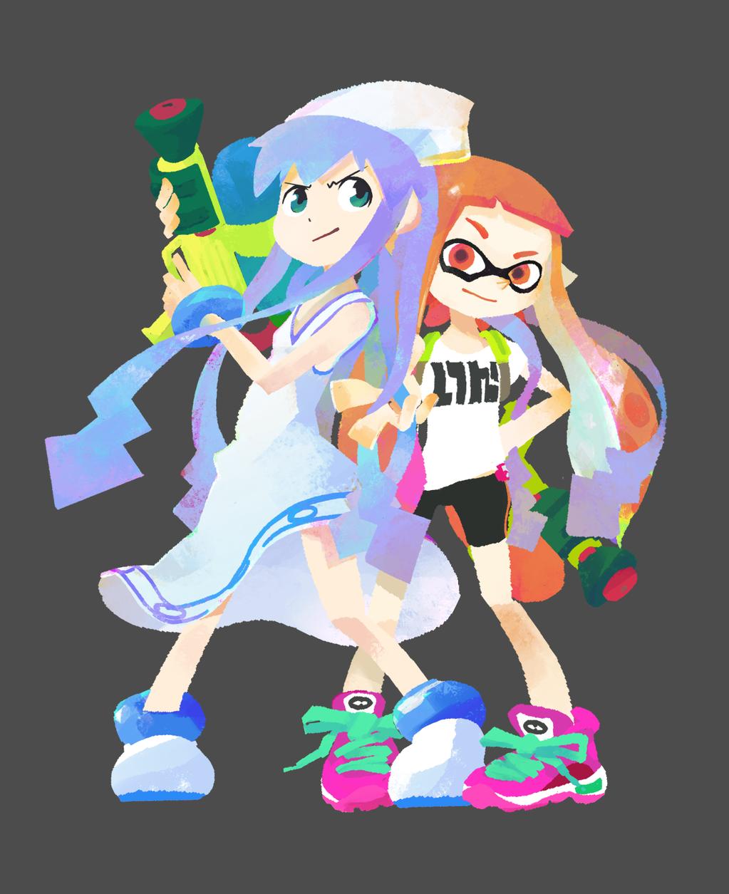 Splatoon Getting Free Ika Musume Squid Girl Collaboration Costume 2980