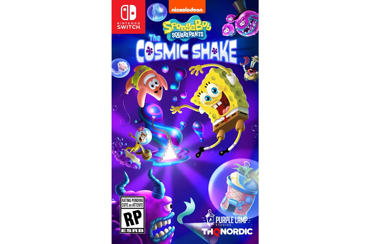 SpongeBob SquarePants: The Cosmic Shake boxart, pre-order, price