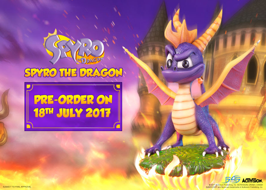spyro the dragon first 4 figures