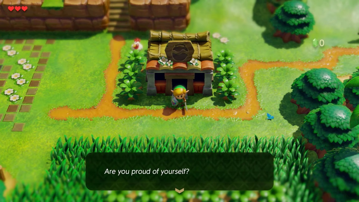 Video: A look at what happens when you try to steal in Zelda: Link's ...