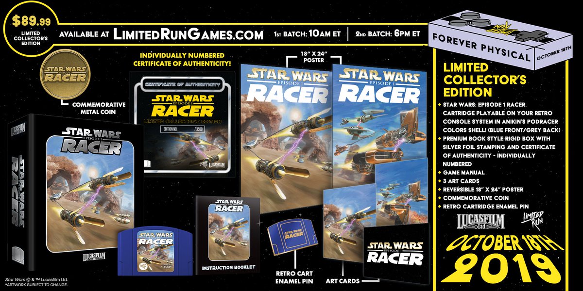 Star wars episode 1 best sale racer switch