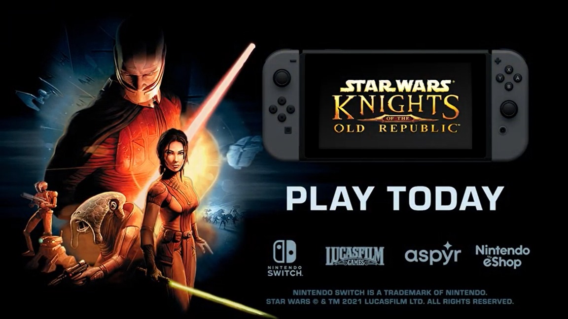 Star Wars Knights Of The Old Republic Switch