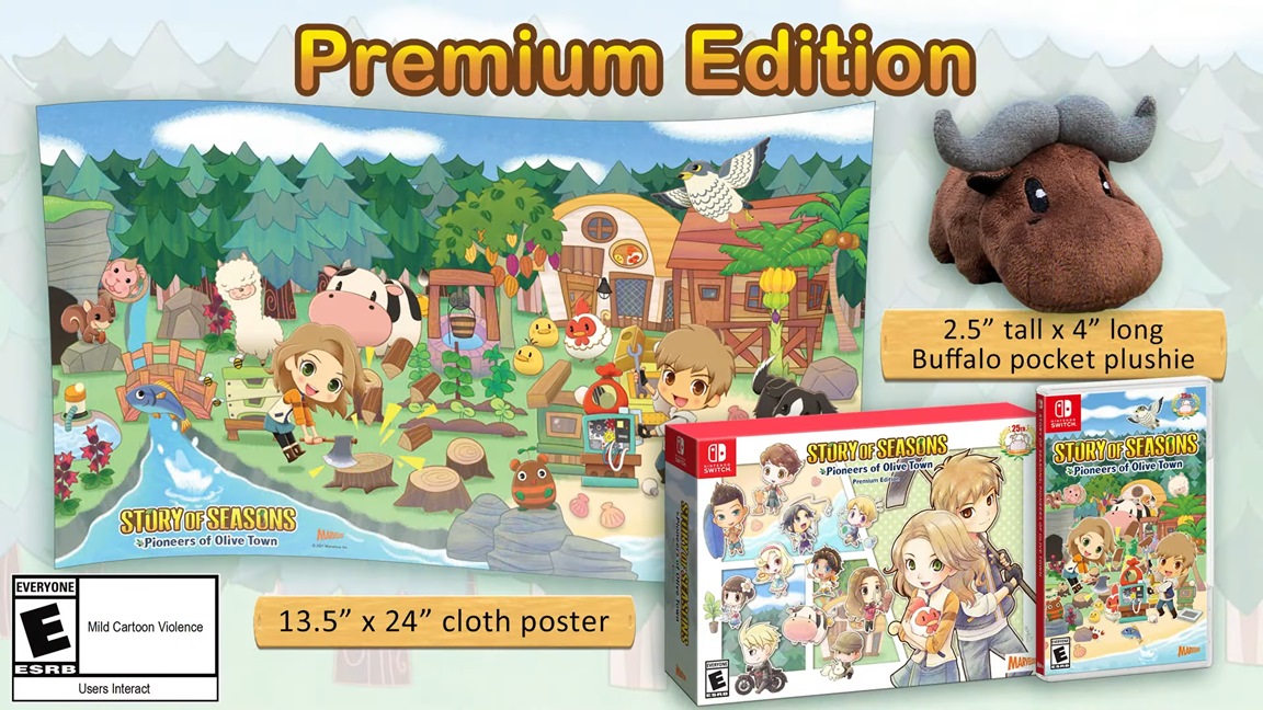 Story of Seasons Pioneers of Olive Town Premium Edition, Deluxe