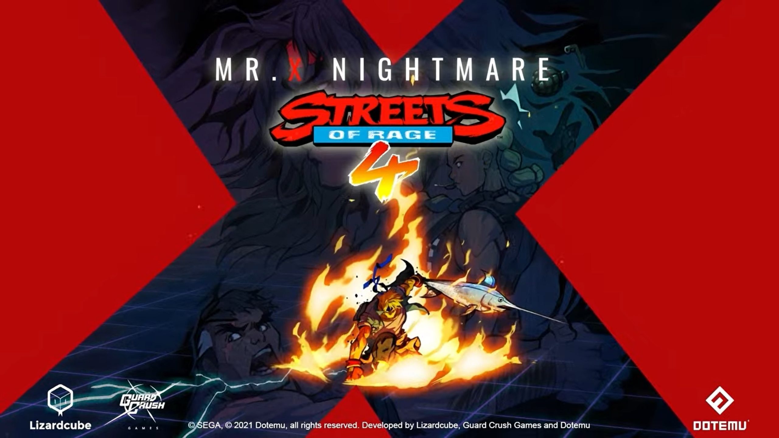 Streets of Rage 4 - Mr. X Nightmare DLC gameplay trailer