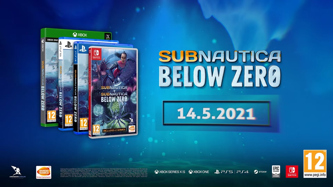 færge Trampe Tung lastbil Subnautica, Subnautica: Below Zero launching for Switch in May