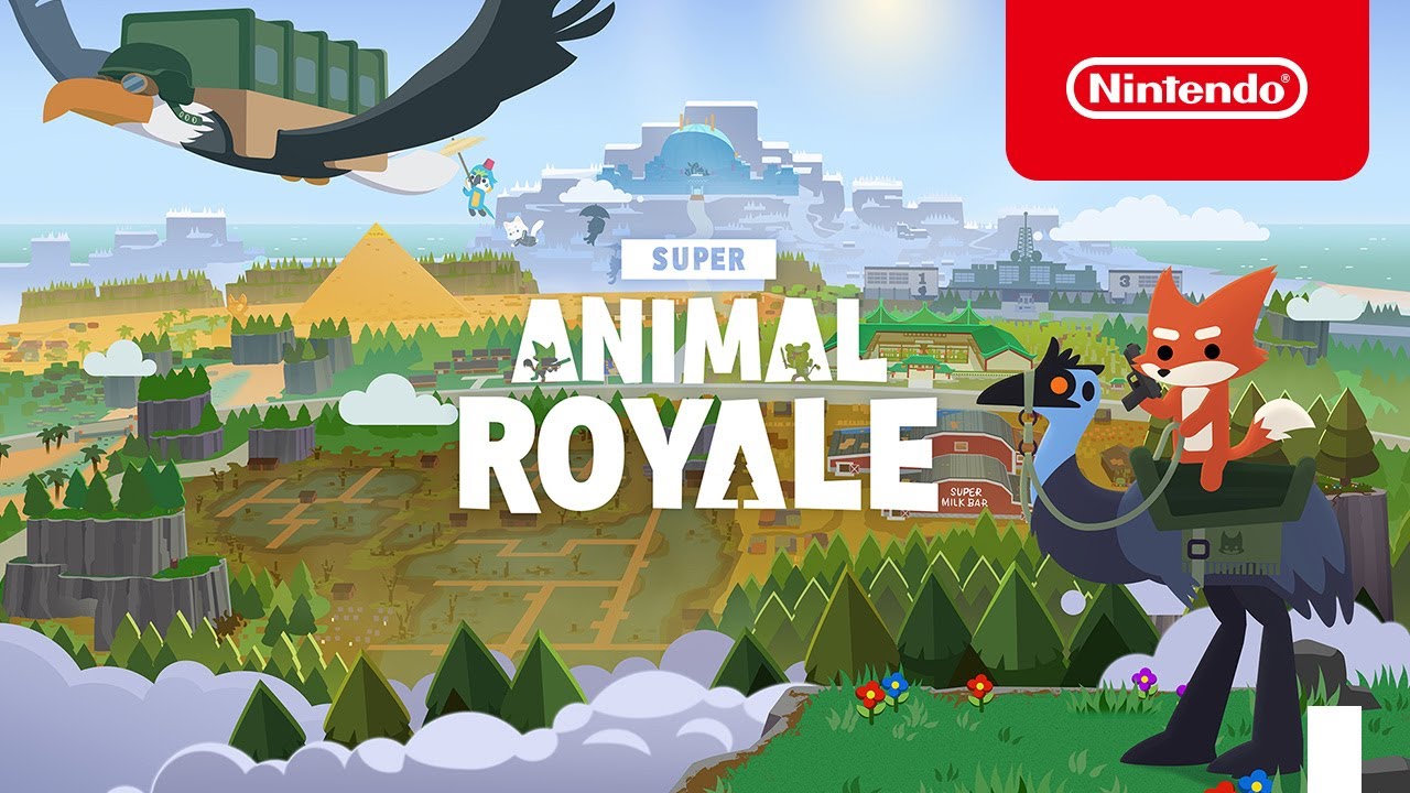 super animal royale map