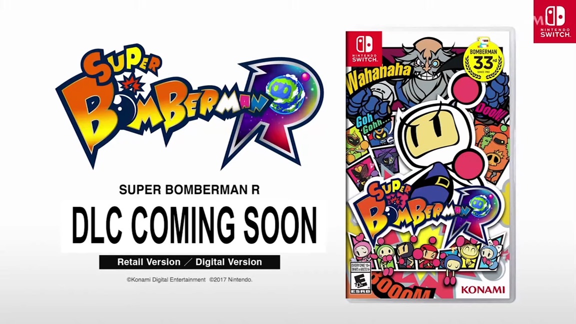  Super Bomberman R - Nintendo Switch : Konami of America:  Everything Else