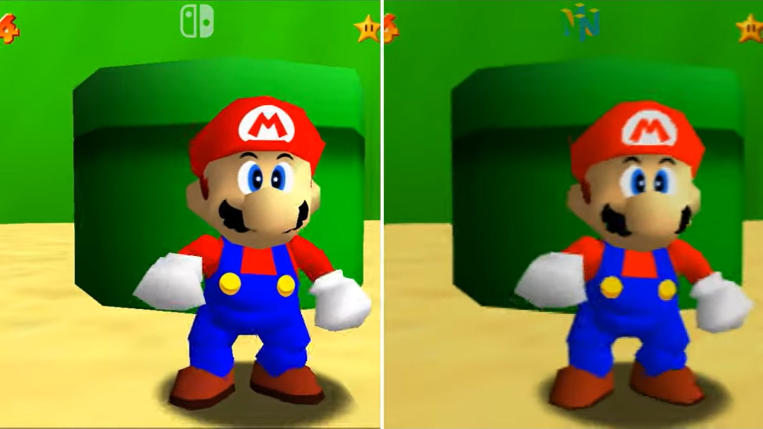 super mario 64 on nintendo switch