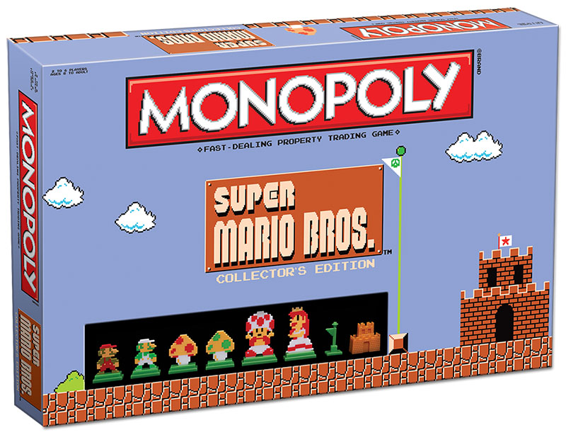 Evaporar grabadora Generalizar New Monopoly set features Super Mario Bros.