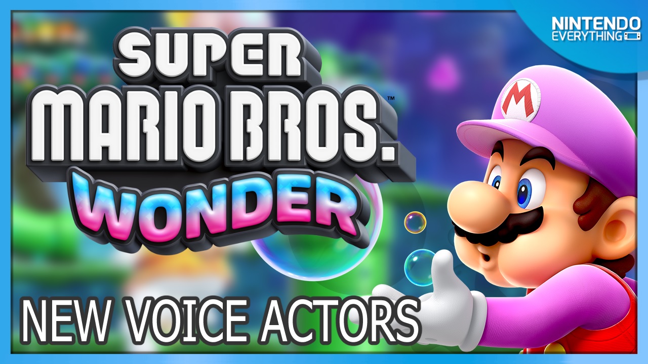 Super Mario Bros. Wonder voice cast