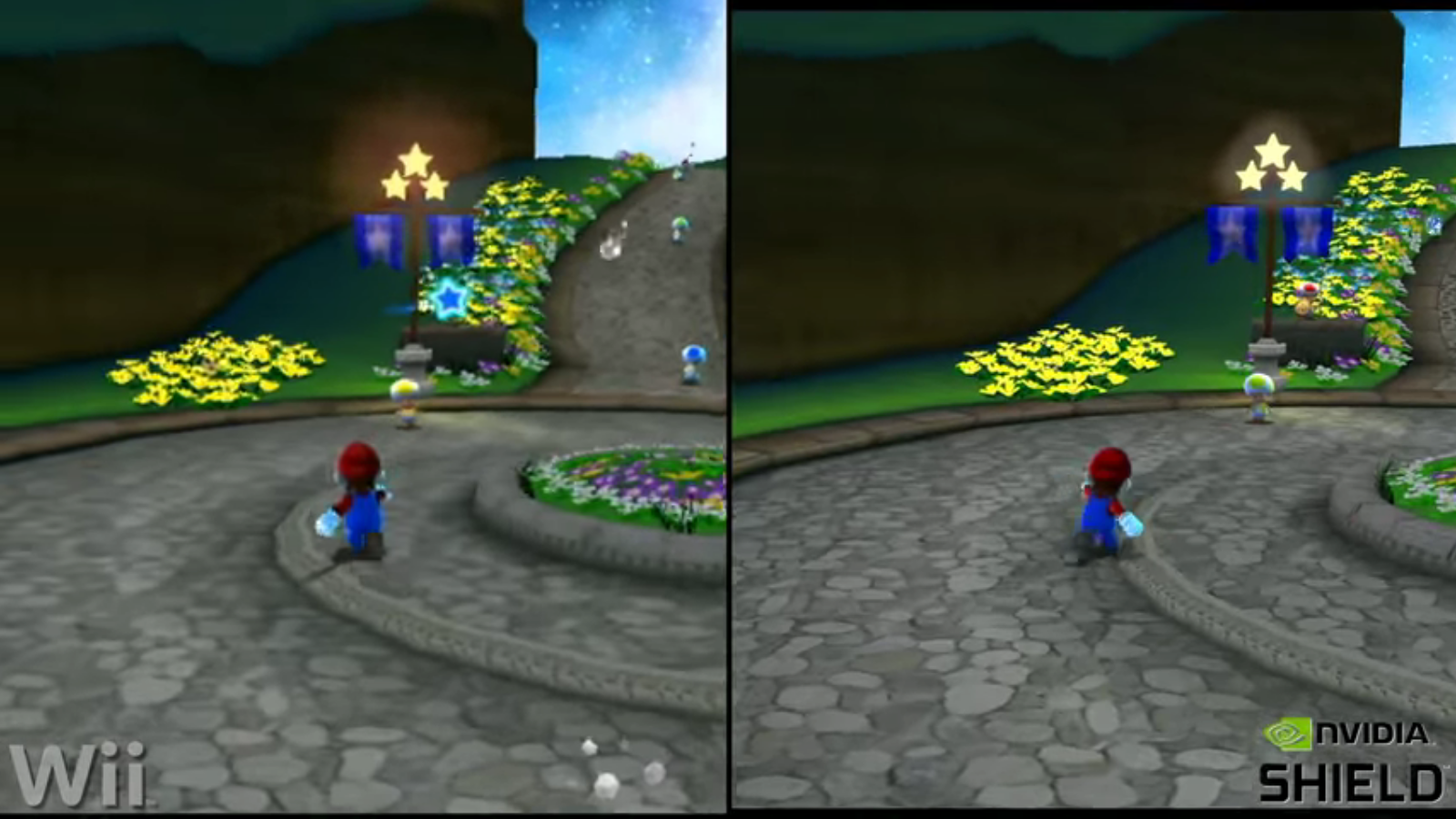 Digital Foundry tests Super Mario Galaxy running on Nvidia Shield