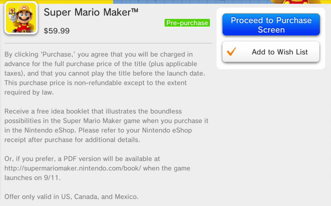 mario maker 2 digital price