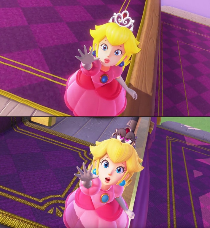 Comparison shows Nintendo has improved Super Mario Odyssey's visuals