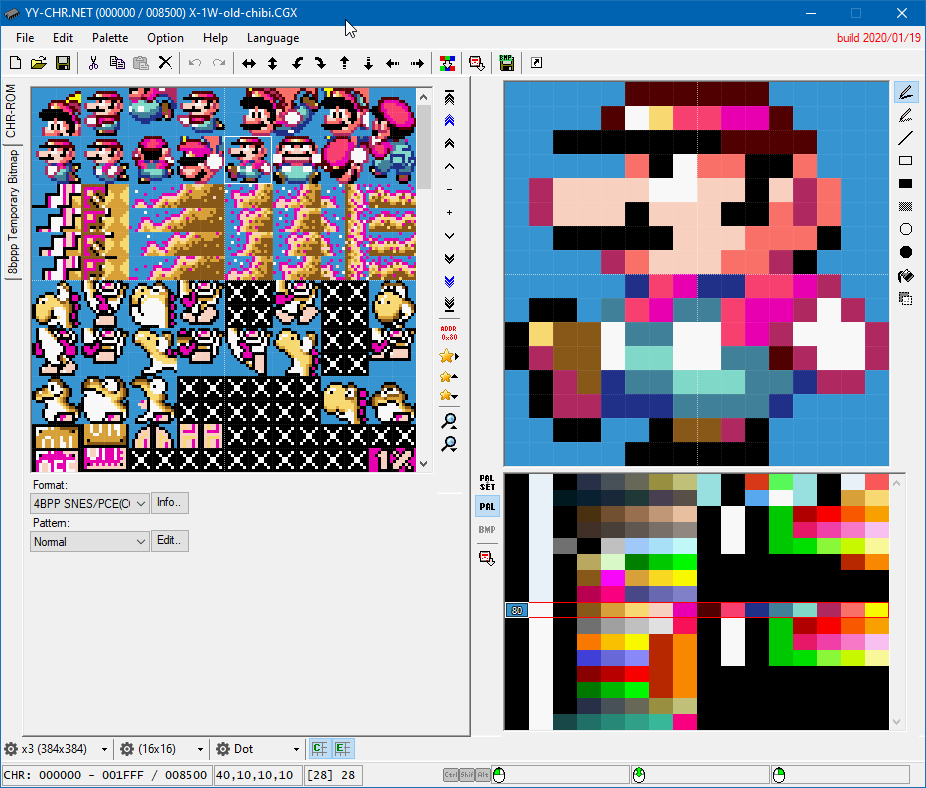 super mario world sprites 16x16