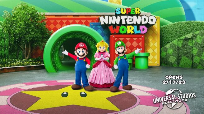 Super Nintendo World Hollywood opening date