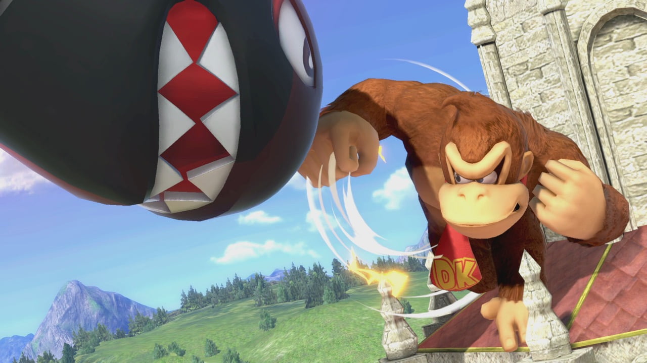 terminalmontage something about super smash bros ultimate world of light donkey kong gif