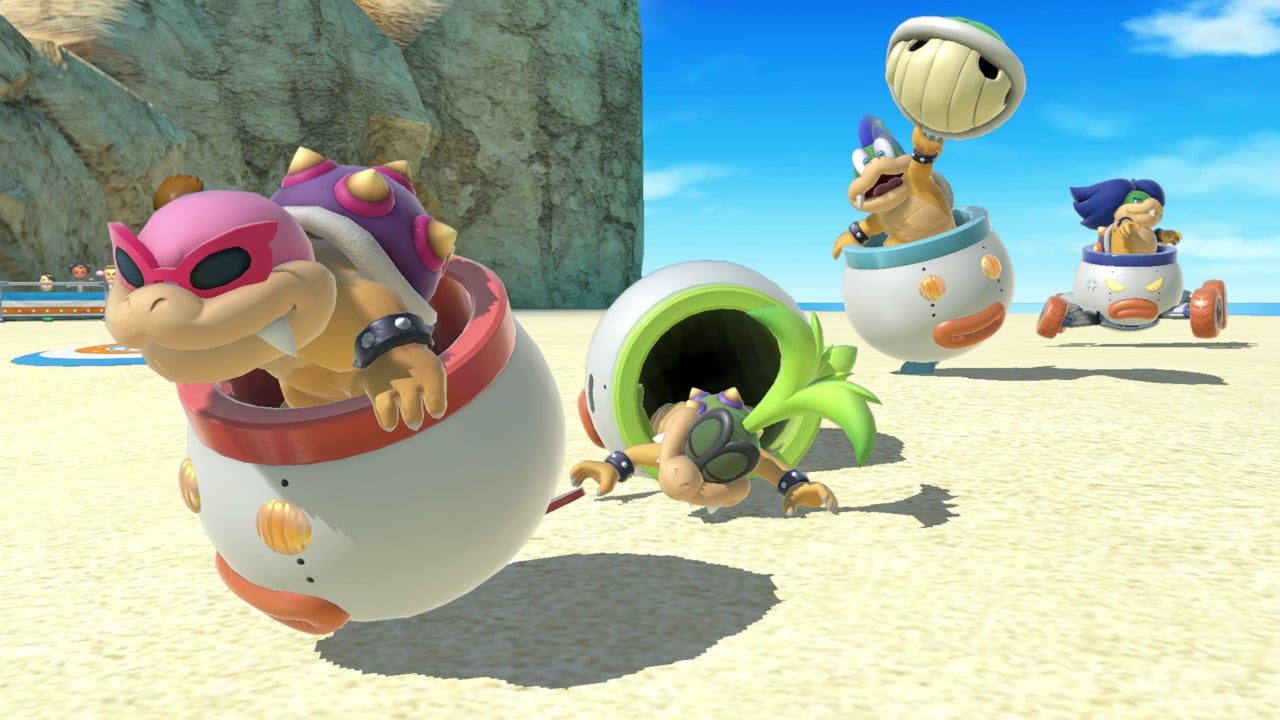 bowser jr and the koopalings smash bros