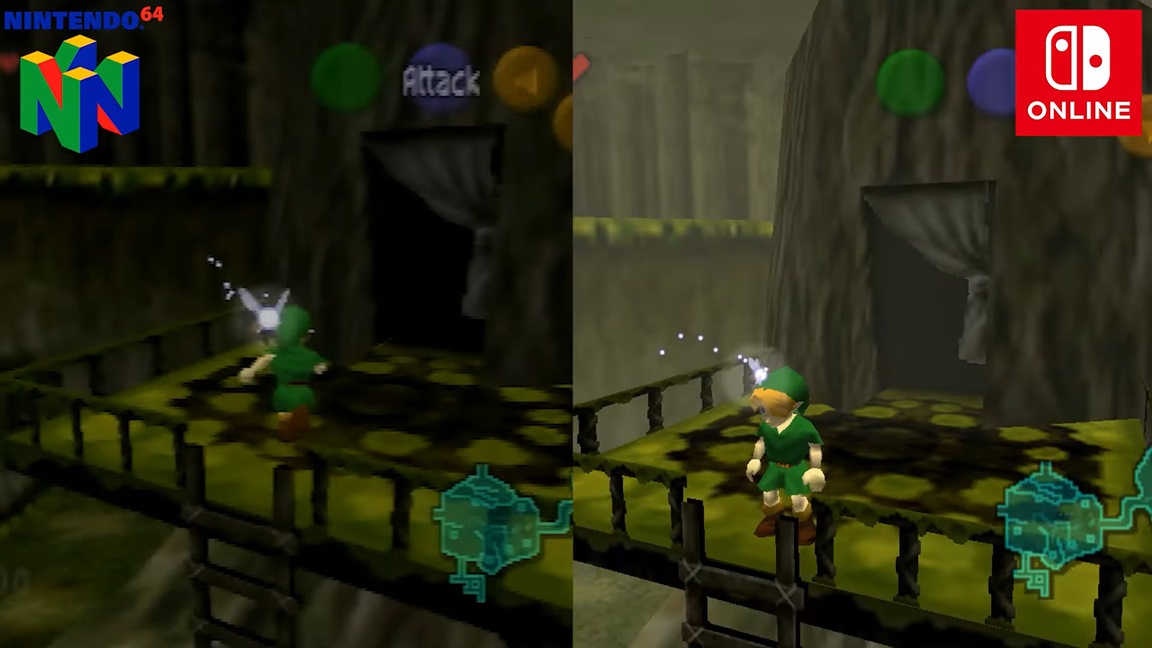 The Legend of Zelda: Ocarina of Time - Nintendo 64 Original vs