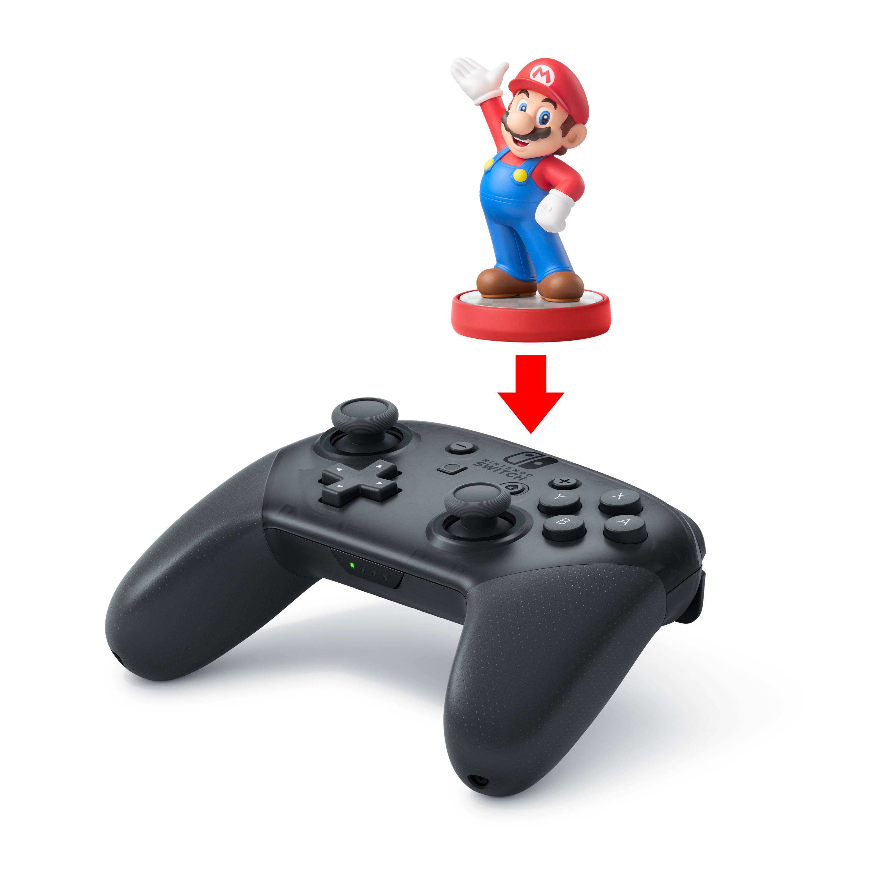 switch pro controller amiibo reader