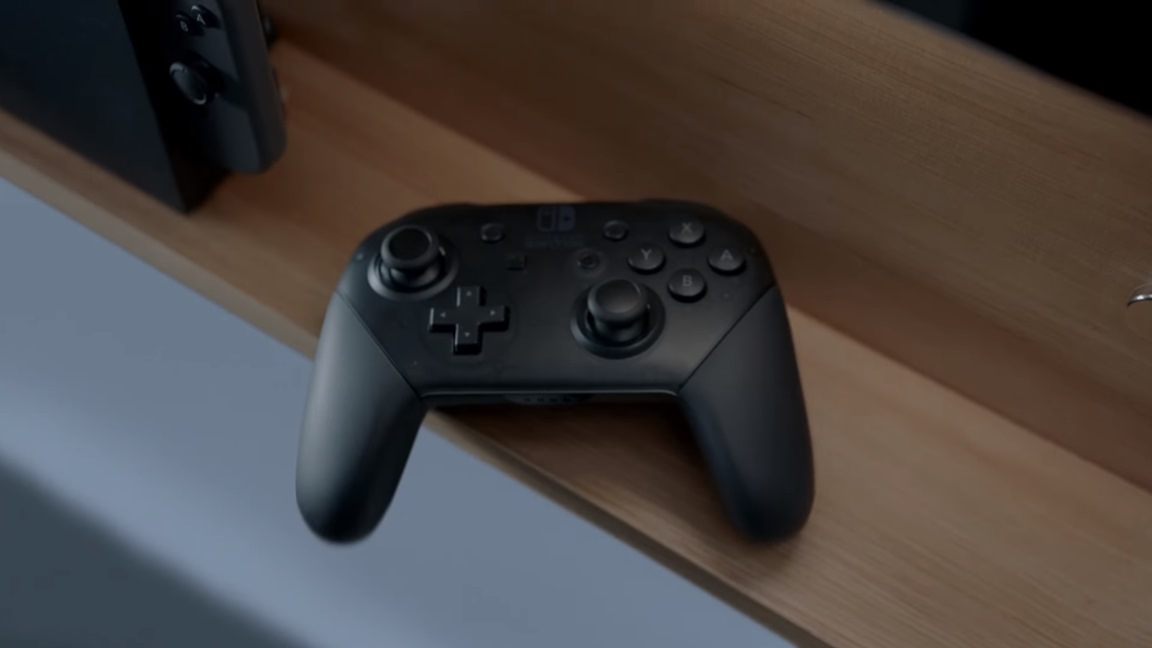 nintendo switch pro controller with audio jack
