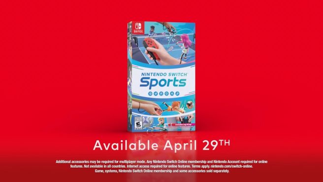 Nintendo Switch Sports commercial