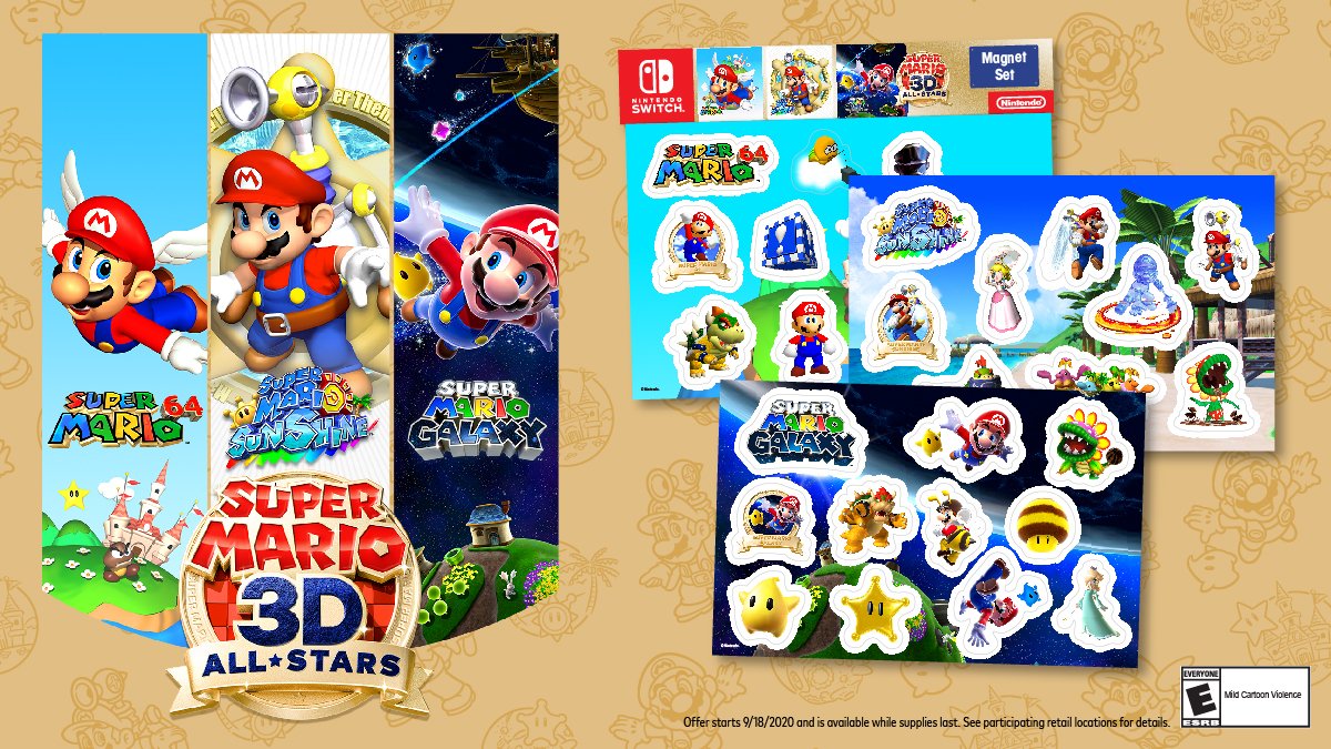 Pre order mario 3d all stars on sale gamestop