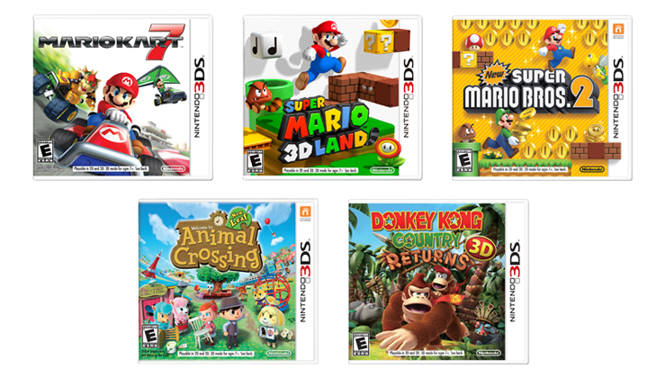 Target has 3DS games on sale for $15 each (in-store)