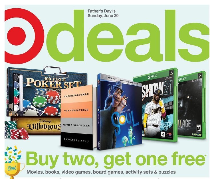Target gearing up for new buy 2, get 1 free sale on games and more