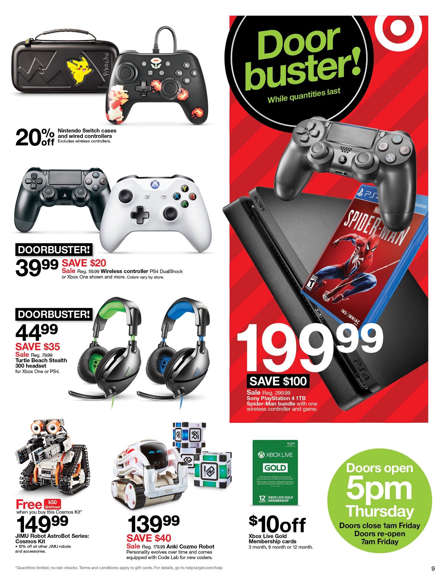 nintendo switch target black friday 2018