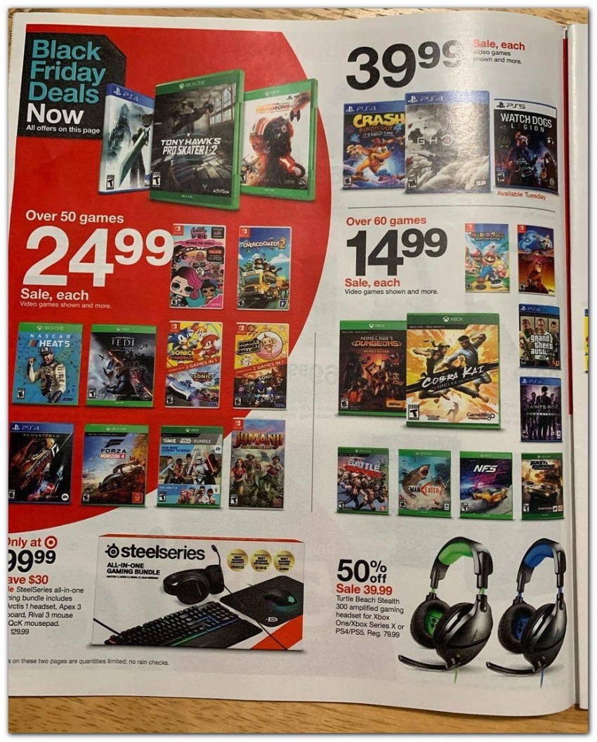 Target switch shop games black friday