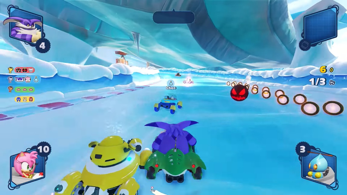 TEAM SONIC RACING - O Início de Gameplay